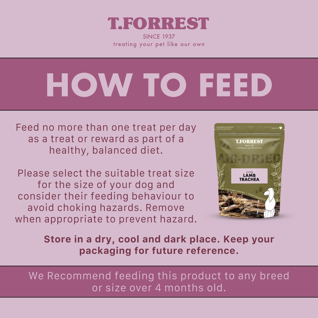 How To Feed Your dog lamb trachea