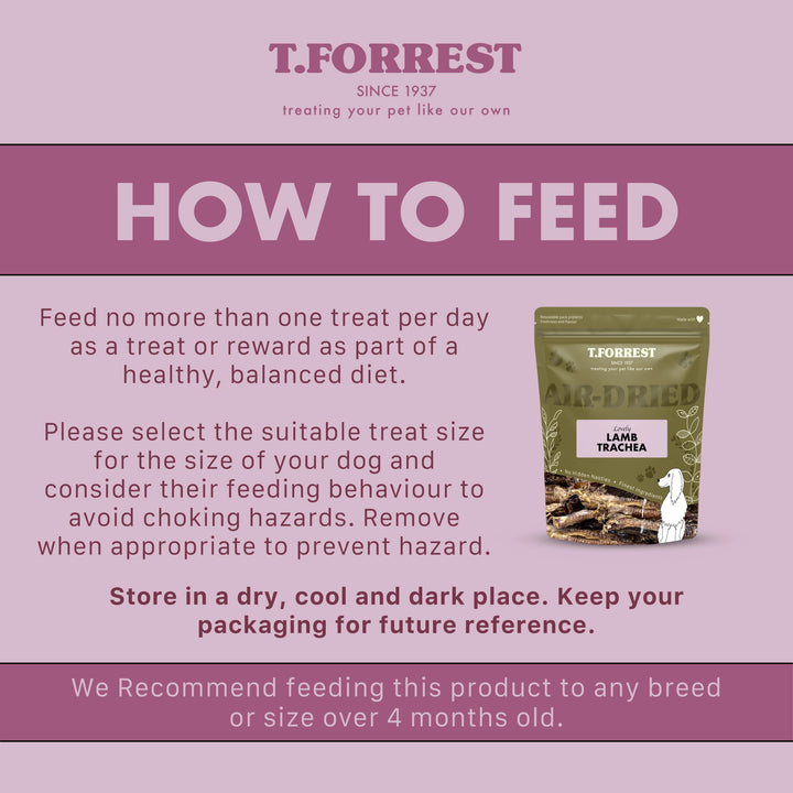 How To Feed Your dog lamb trachea