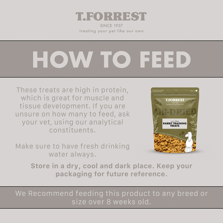 how to feed your dog rabbit training treats