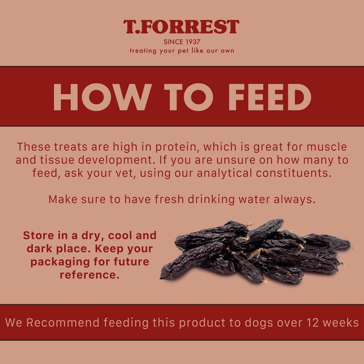 How to feed your dog mini black pudding sausages