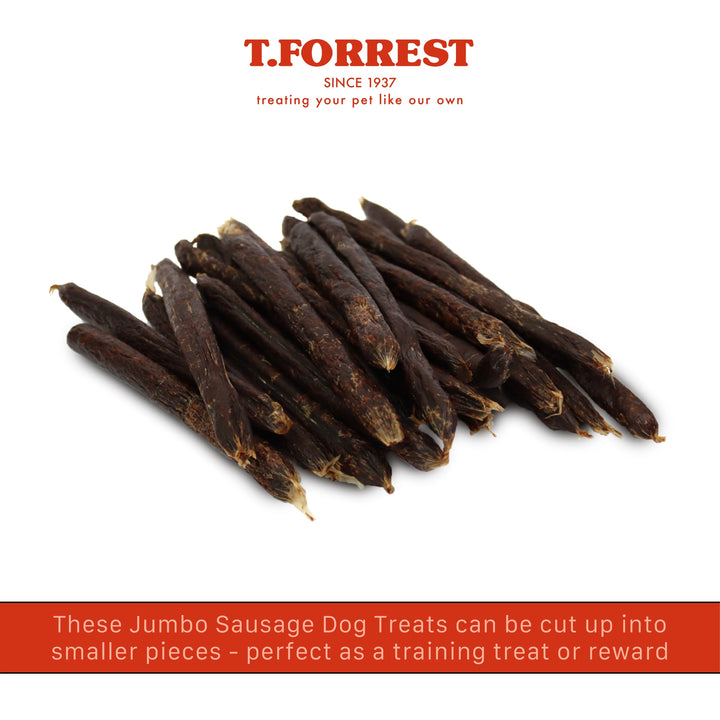 jumbo beef and veg sausages for puppies