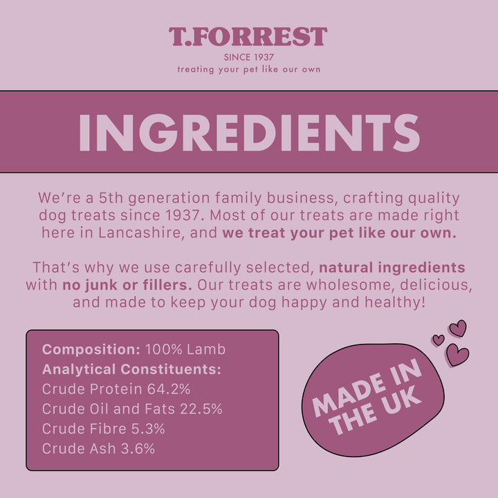 Lamb Trachea Ingredients