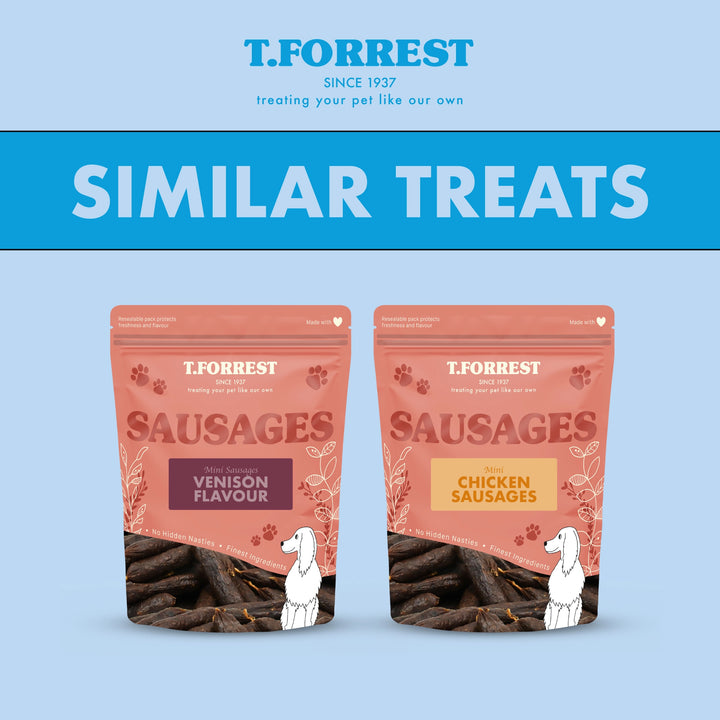 Similar dog treats to mini fish sausages