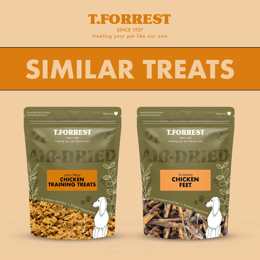 Similar dog treats to chicken necks