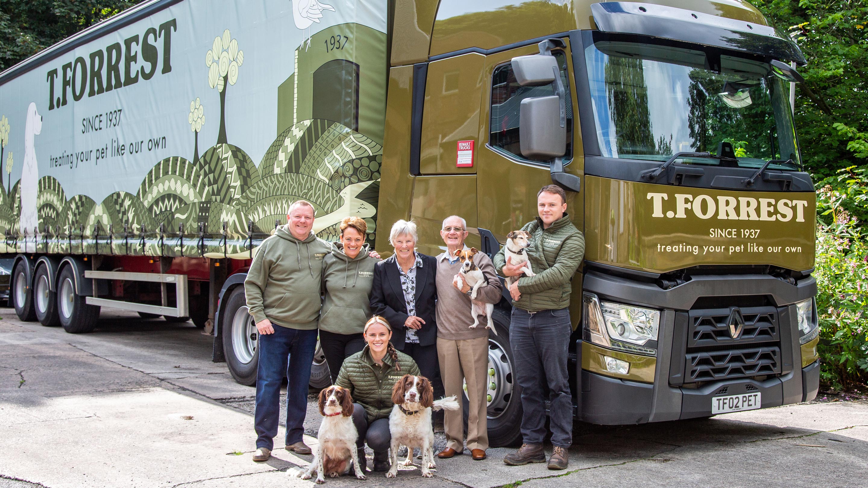 T Forrest family business