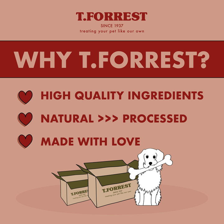 Why Choose T Forrest Black Pudding Sausages for dogs