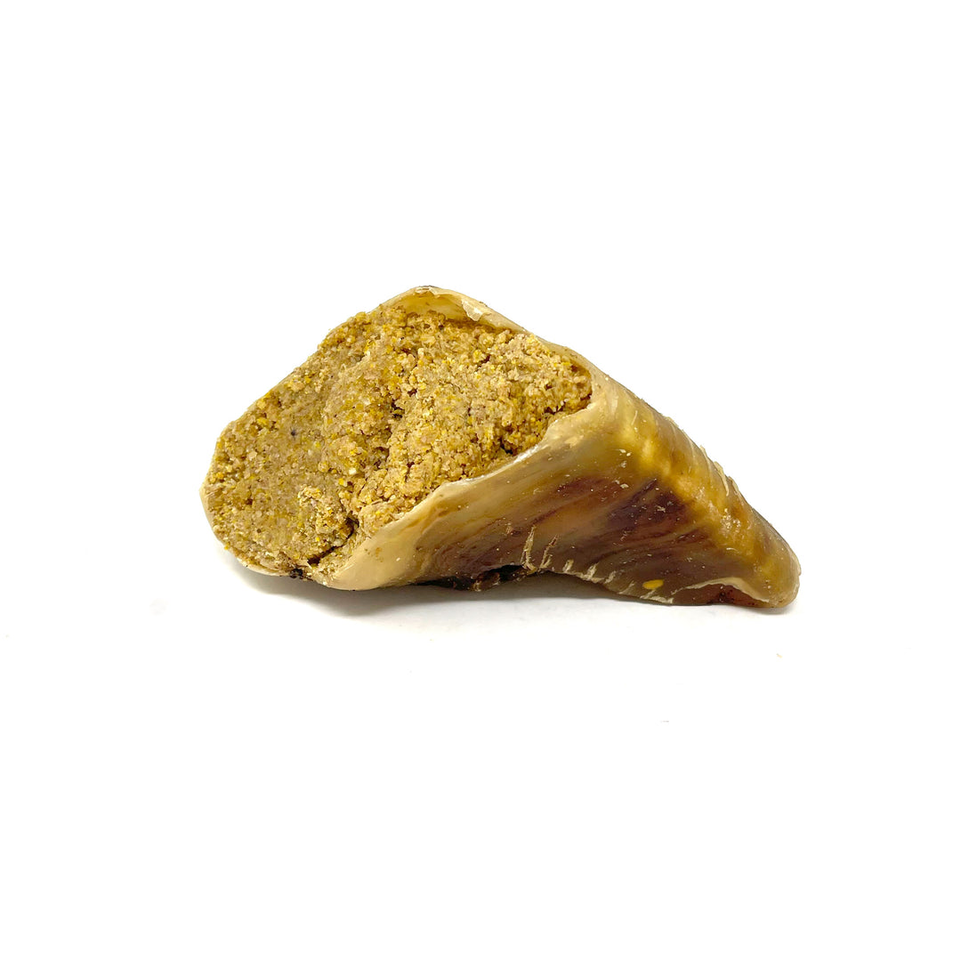 single peanut filled hoof