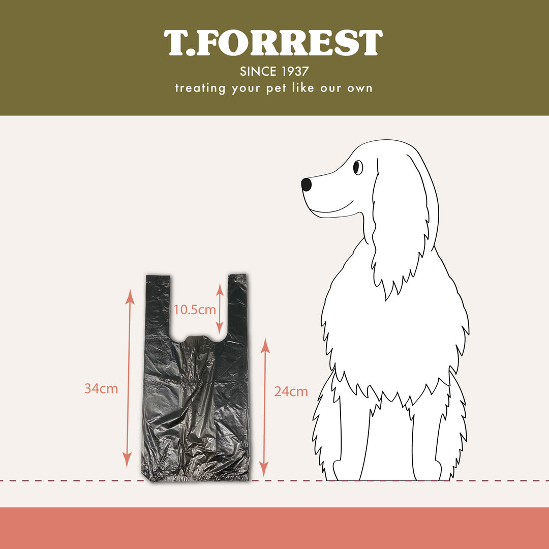 t forrest poo bags size