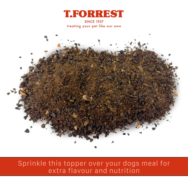 Beef liver food topper sprinkle on dog food