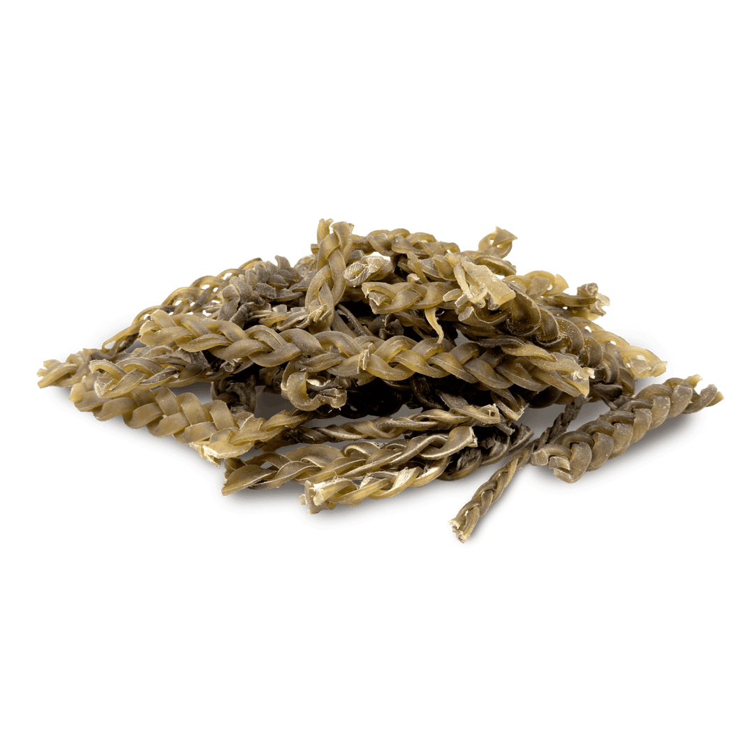 Braided Chewy buffalo stick dog treats