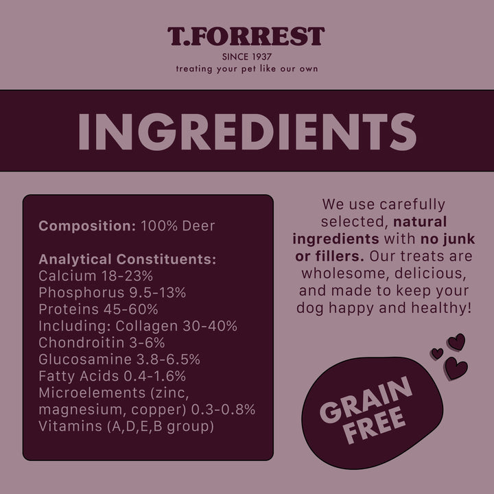 Deer Antler Ingredients