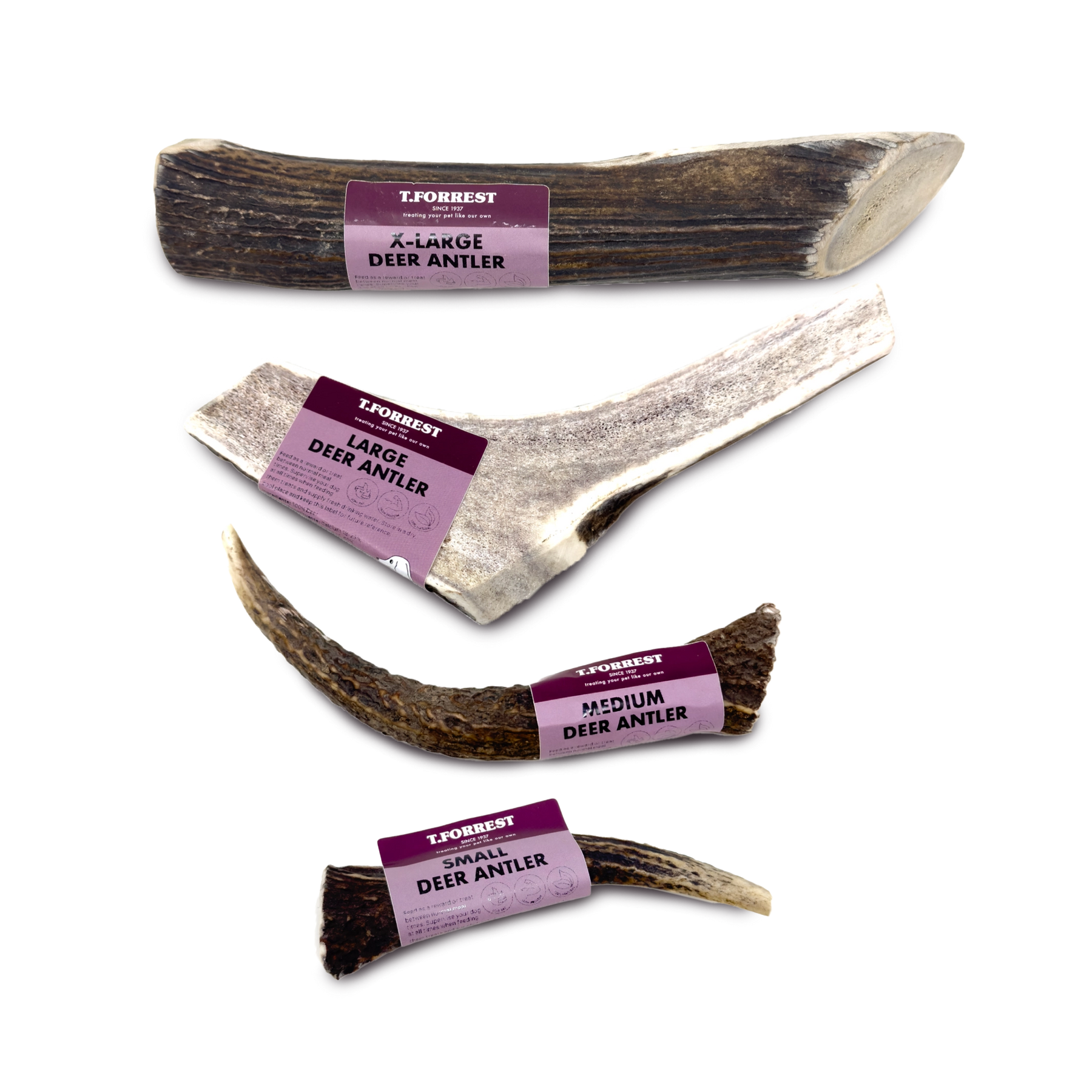 Deer Antlers for Dogs Split Deer Antlers –