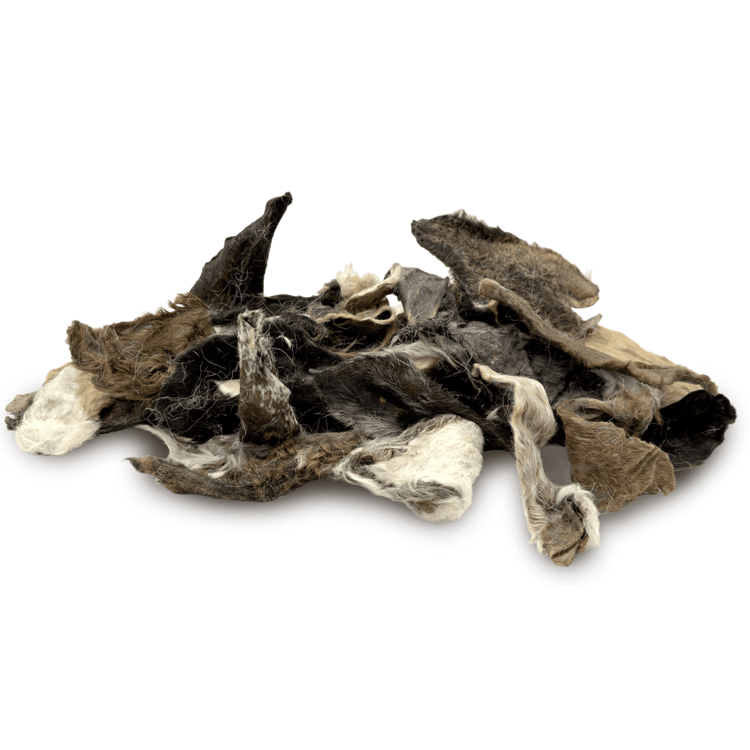 Goat Ears with fur dog treats