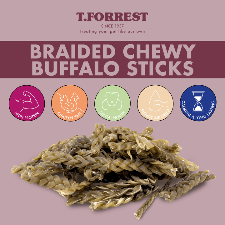 Health Benefits of Braided chewy Buffalo sticks