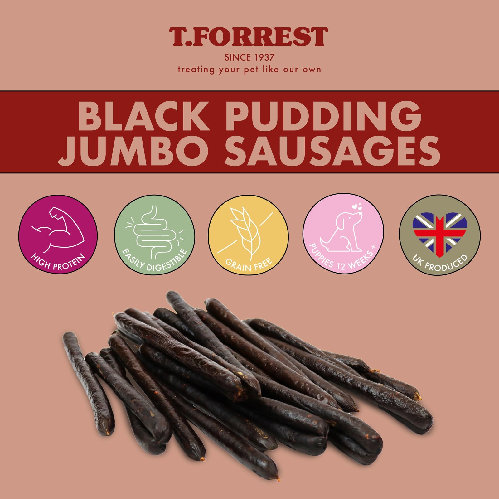 Health Benefits of Jumbo Black Pudding Sausages