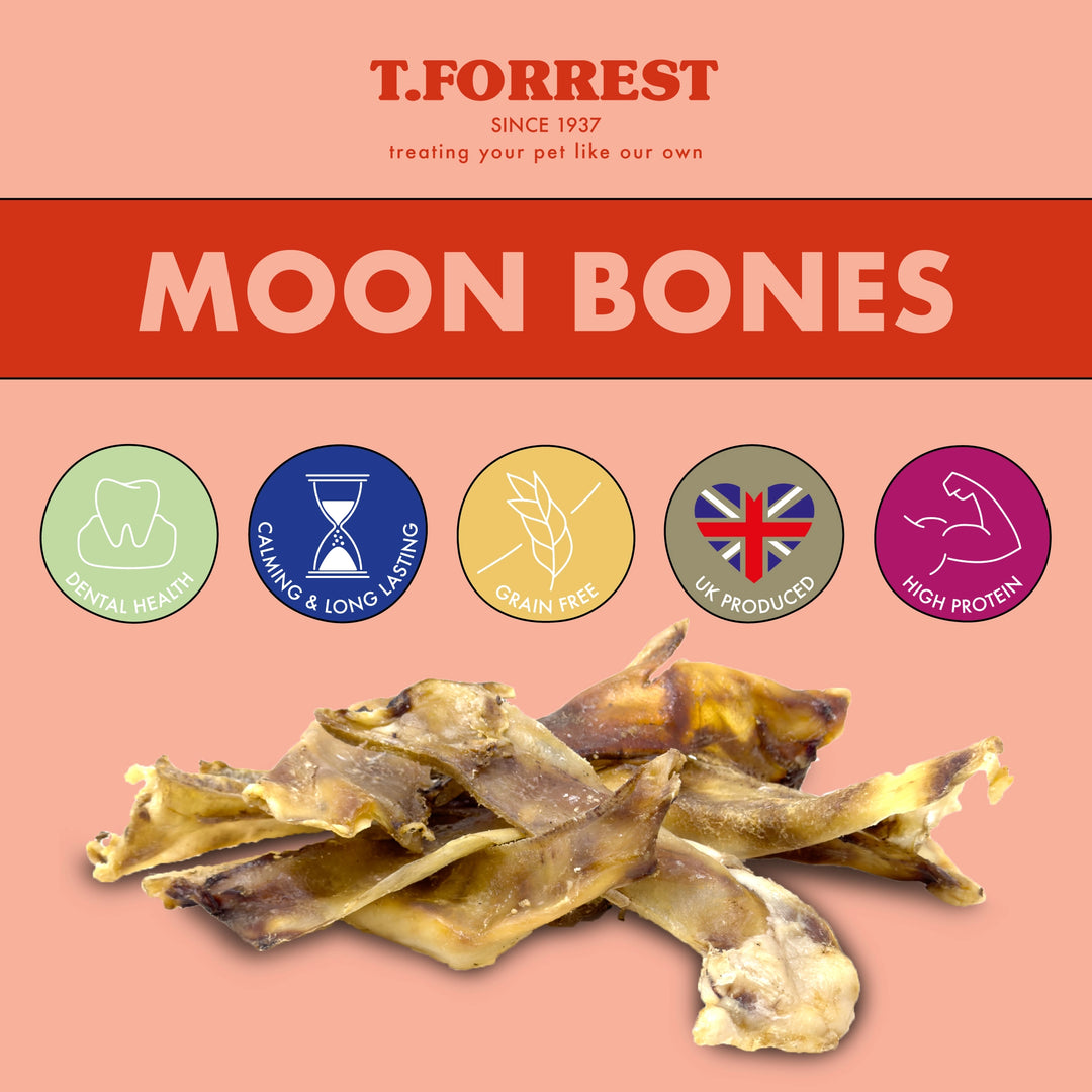 Moonbone Beef Beef Moon Bones for Dogs (no actual bones) | 100% Natural – T.Forrest