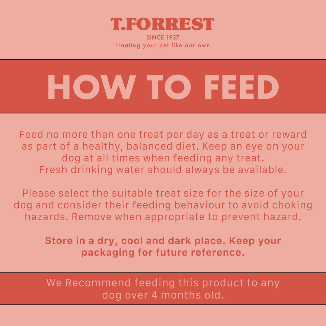 How to feed a pigs ear dog treat