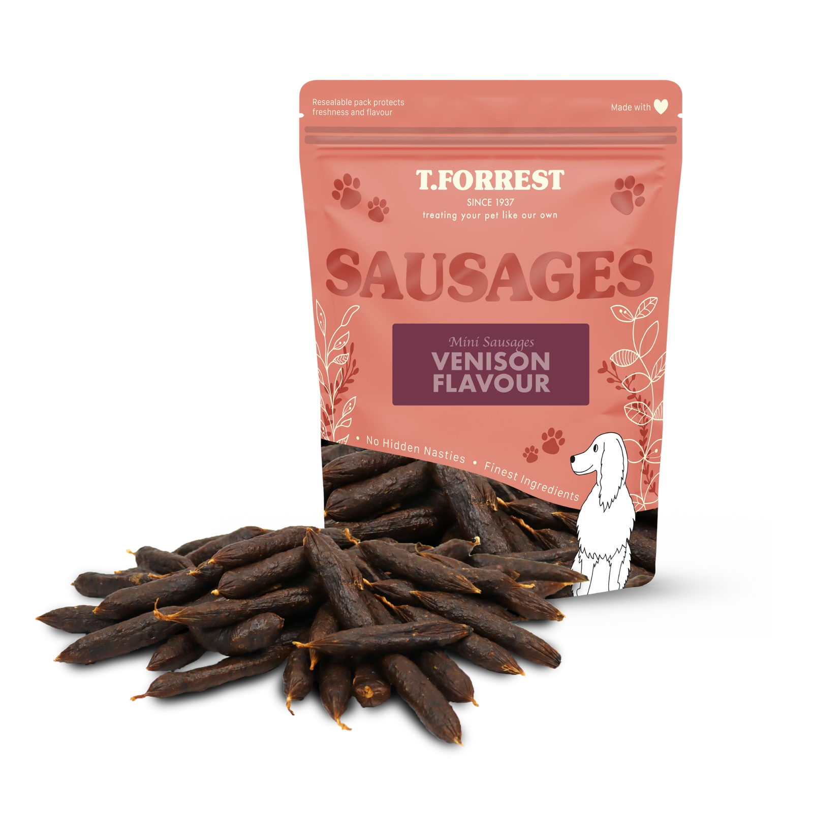 Mini Venison Sausages For Dogs
