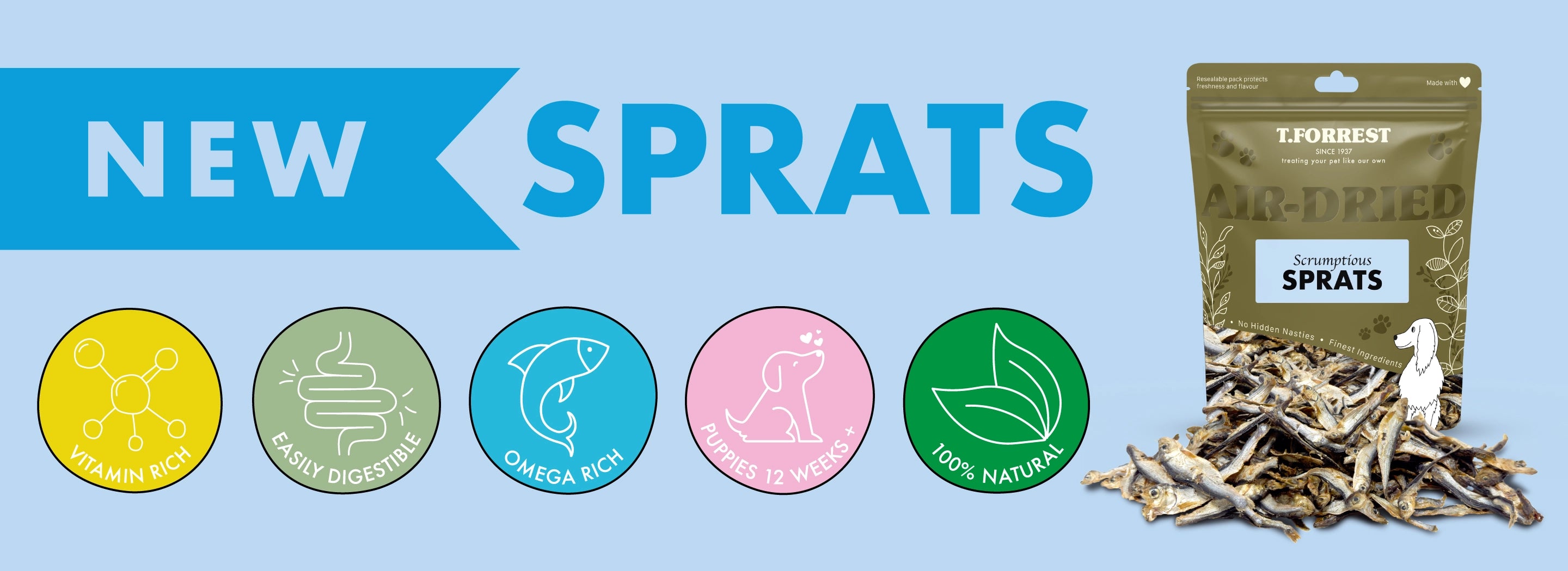 New Sprat Dog Treats