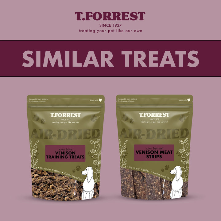 Similar dog treats to jumbo venison sausages