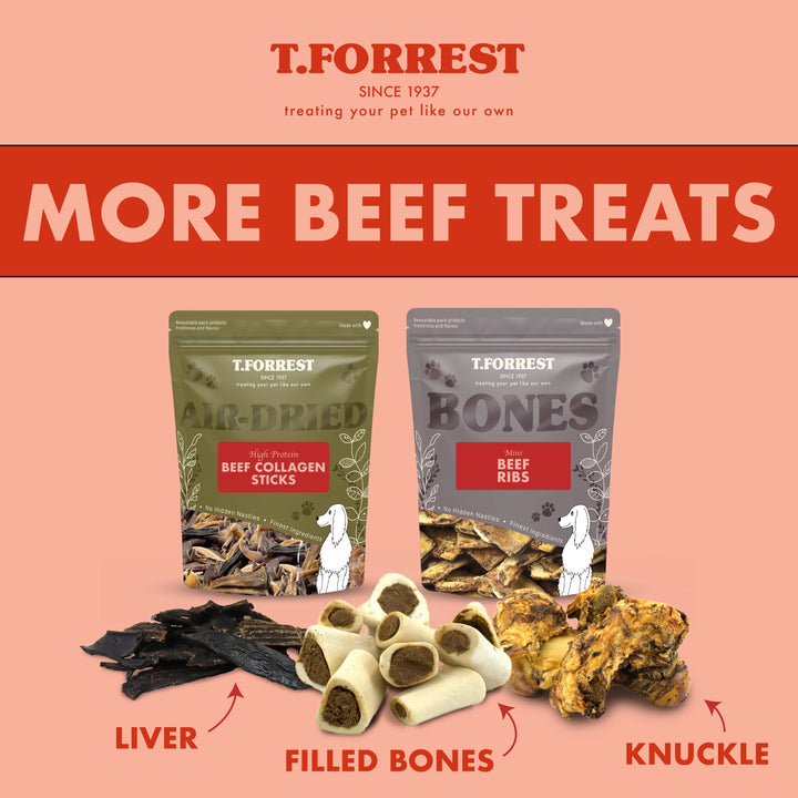 Moonbone Beef Beef Moon Bones for Dogs (no actual bones) | 100% Natural – T.Forrest