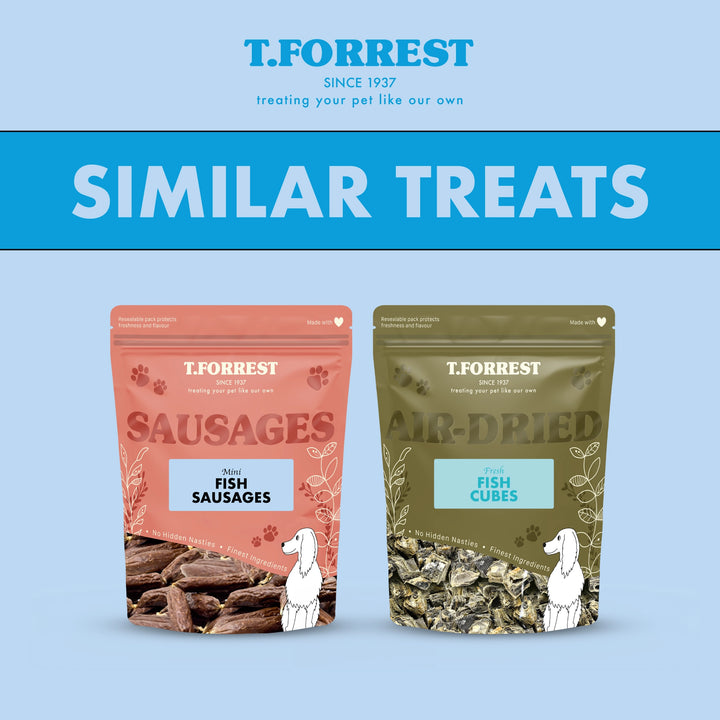 Similar dog treats to sprats