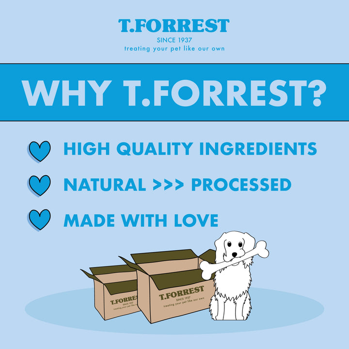 Why choose T Forrest Fish Dog Treats