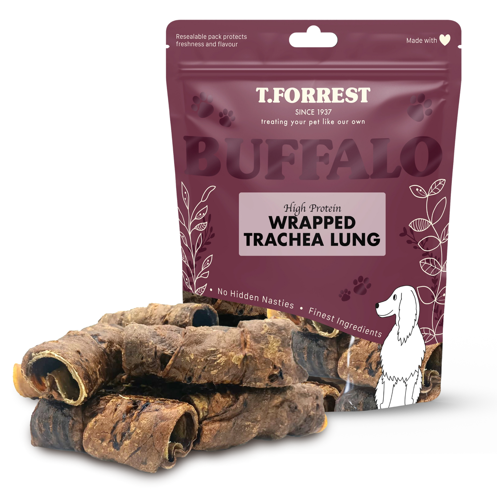 Wrapped Trachea Lung For Dogs