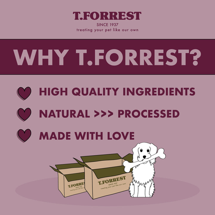 Why Choose T Forrest Venison Dog Treats