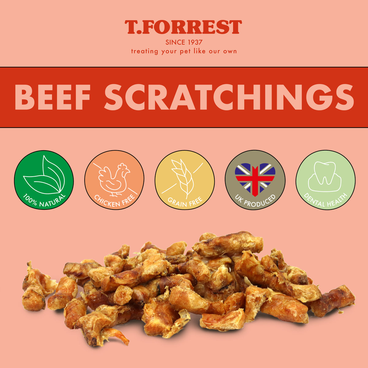 health benefits of feeding your dog beef scratchings