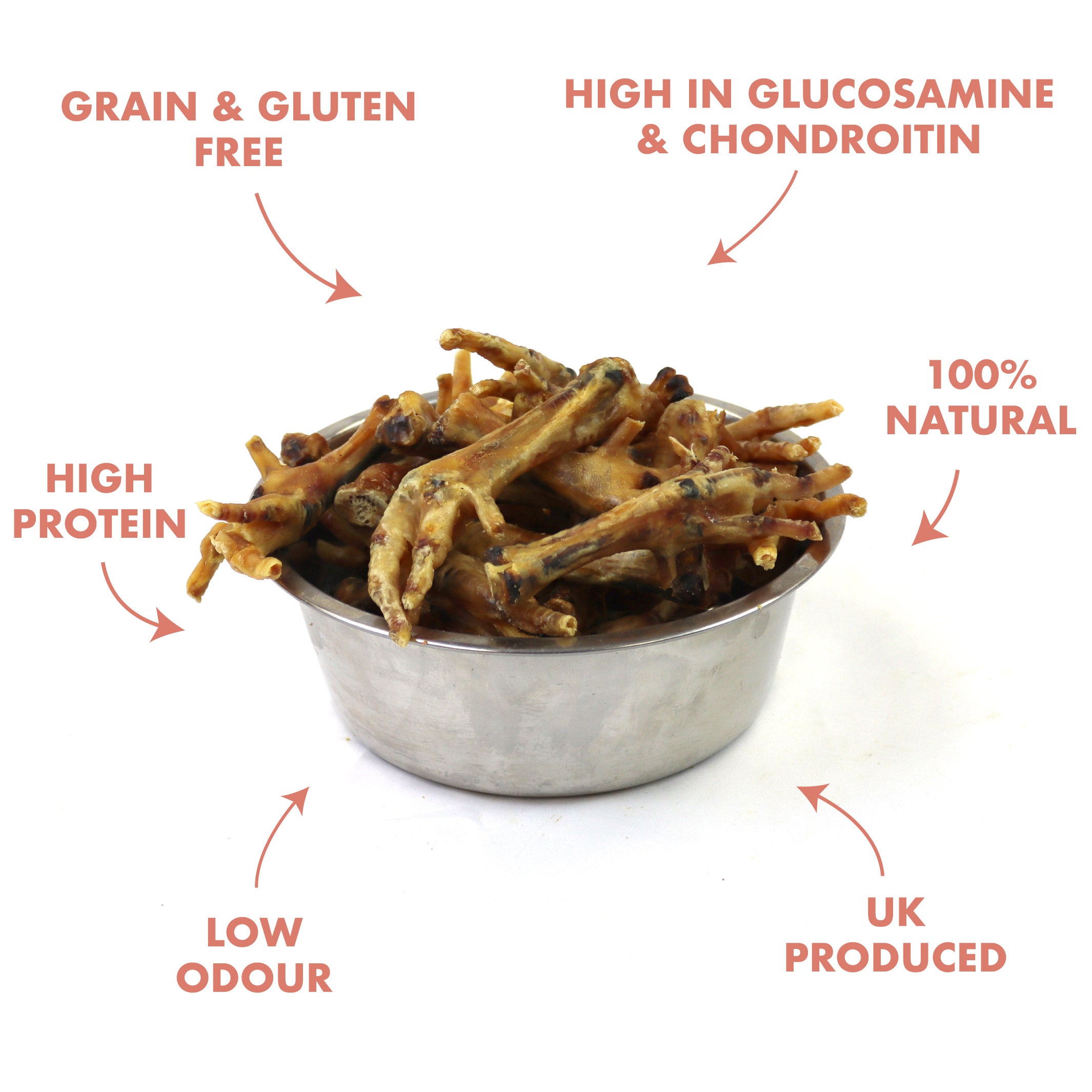 benefits of chicken feet for dogs