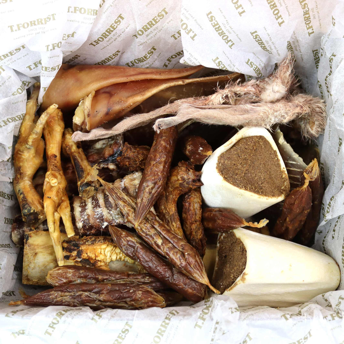 Dog Treat Selection Boxes & Variety Packs - T.Forrest
