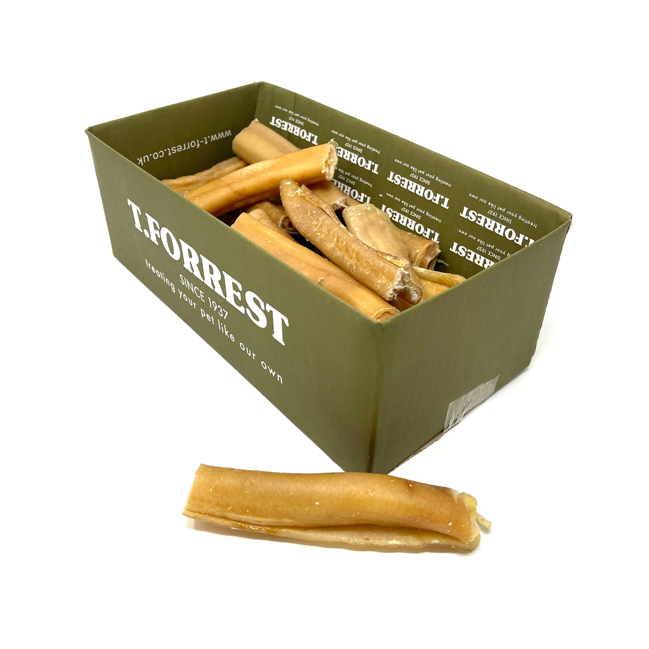 Pork Rolls Natural Dog Treats T.Forrest