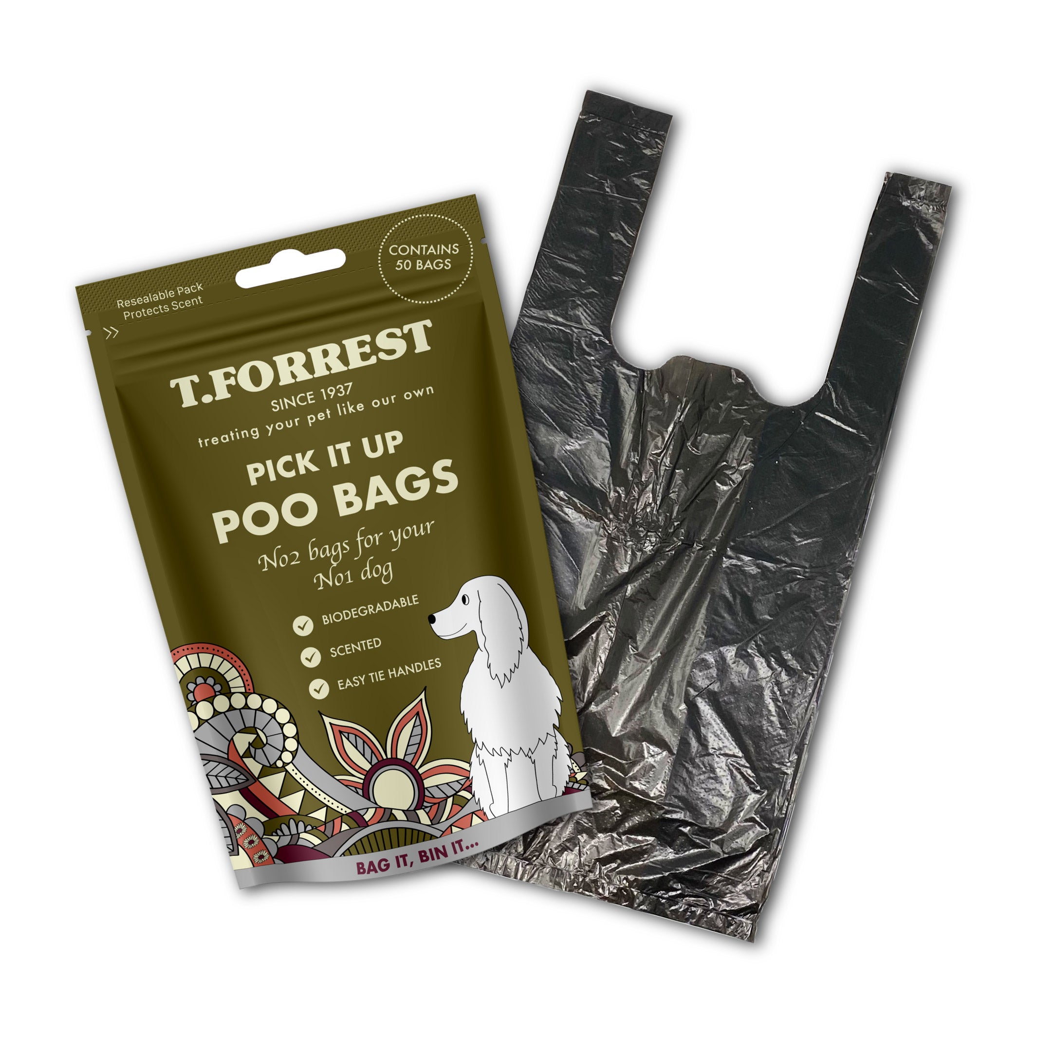 t forrest poo bags for dogs