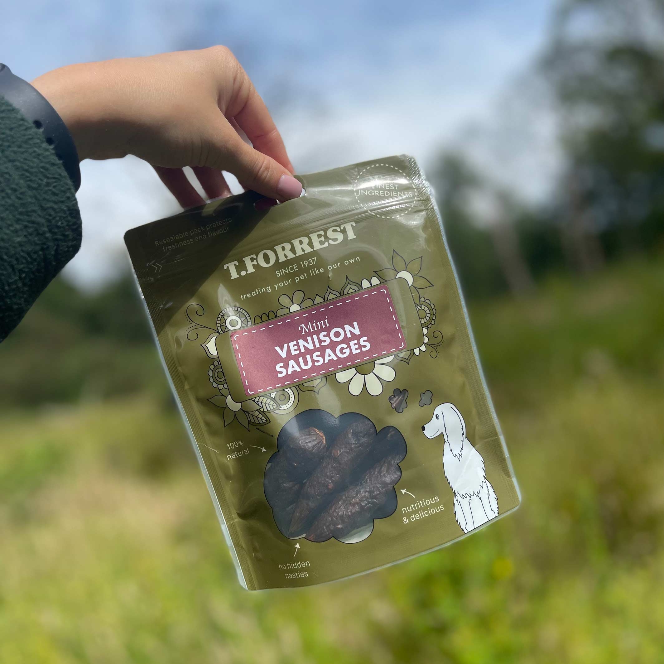 Mini Sausages - T.Forrest - Natural Dog Treats